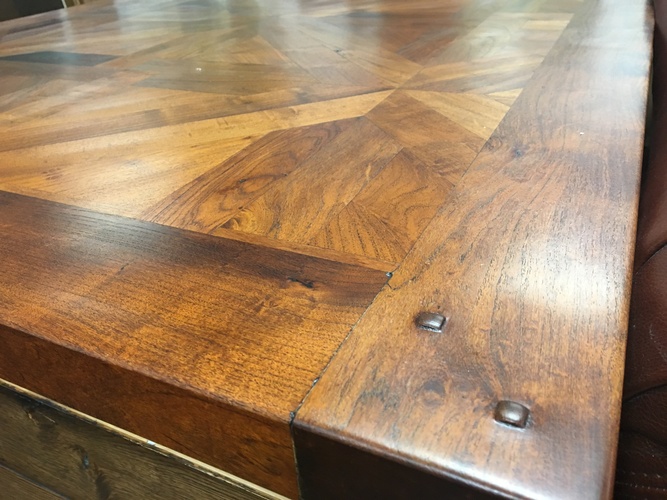 Mesquite Table with Reclaimed Timber Legs
