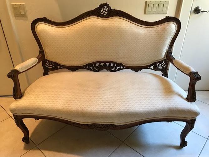 19thC Louis XV Parlor Sofa