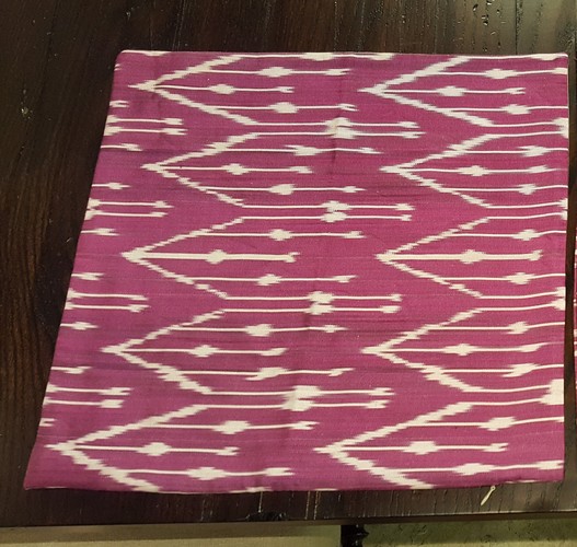 Silk Ikat Pillow Cover (Frt Only)