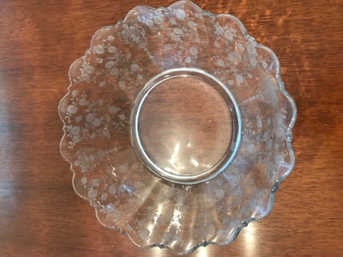 Rosepoint Clear Serving Bowl 11 inch