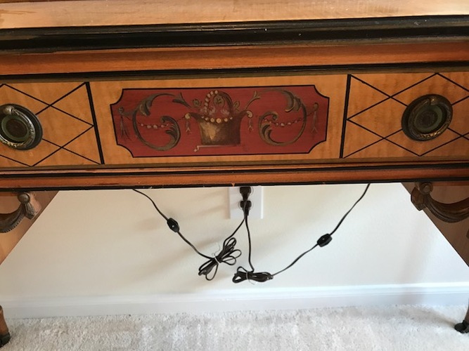 Vintage Vanity and Mirror