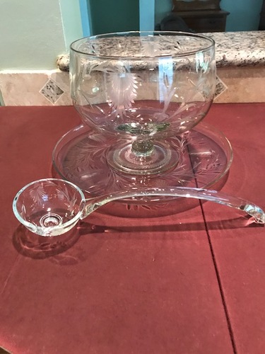 24 Cup ValCraft Punch Bowl and Ladle