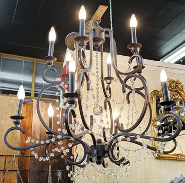 Chandelier Wrought Iron