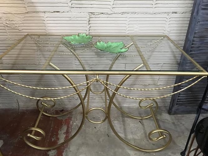 Glass Console Table