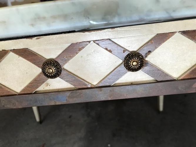 Marble Top Table