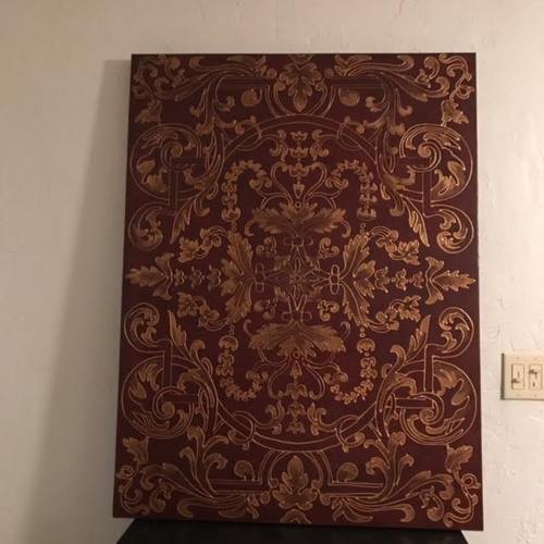 Large Leather Panel