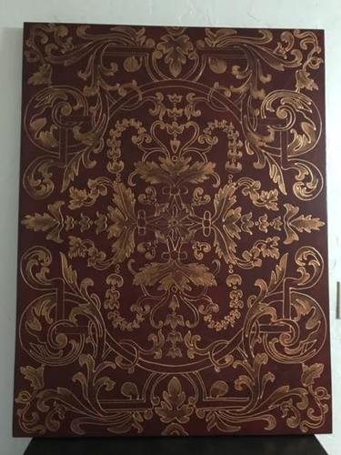 Large Leather Panel