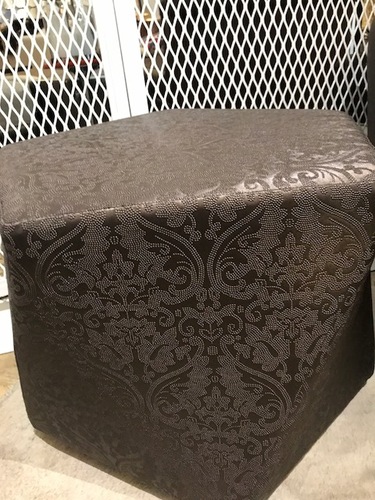 Parisian Pewter  Octagonal Ottoman