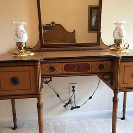 Vintage Vanity and Mirror