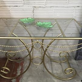 Glass Console Table